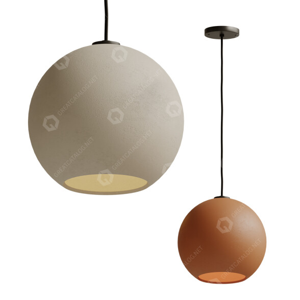Pendant Lamp Rejuvenation Folk Abigail 11 3D model