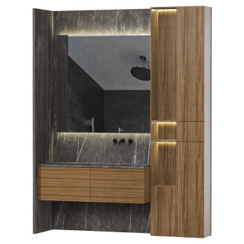 Bathroom Furniture 2 3D model
