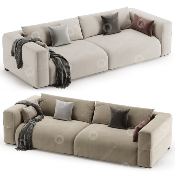 Sofa Noho Home Astor 3D-Modell