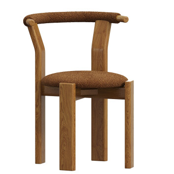 Stuhl  Soho Home Pair of Zita Dining, Boucle 3D-Modell
