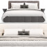 Ліжка та тумбочки Lusso Boxspringbett Fabio - babarikograf