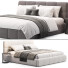 Ліжка та тумбочки Lusso Boxspringbett Fabio - babarikograf