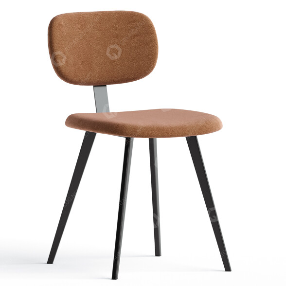 Chair Eetkamerstoel Aaliyah Velvet by Sohome 3D model