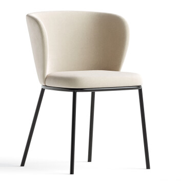 Chair  Kave Home Ciselia Chenille 3D model