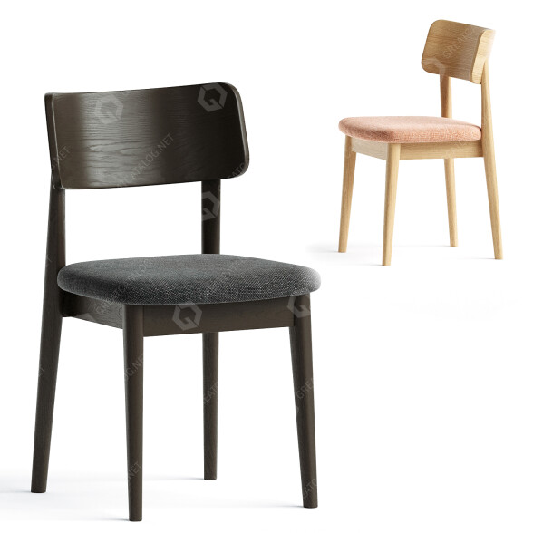 Стілець West Elm Lalia 3D модель