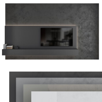 Paredes de TV Set 17