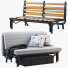 Диван IKEA Lycksele 4 - 3dmitruk