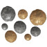 Décoration Uttermost Lucky Coins Metal Nickel - 3drj
