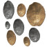 Décoration Uttermost Lucky Coins Metal Nickel - 3drj