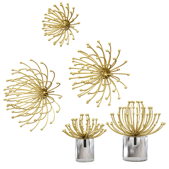 Decoración Uttermost Aga Metal Modelo 3D