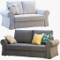 Sofas IKEA Backabro 1 - 3dmitruk
