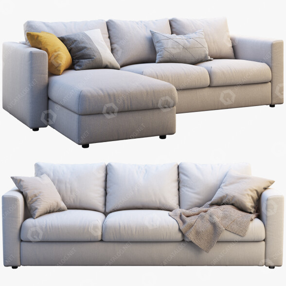 Диваны IKEA Vimle 3D модель