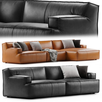 Canapés  Adriana Furniture Le Noir Modèle 3D