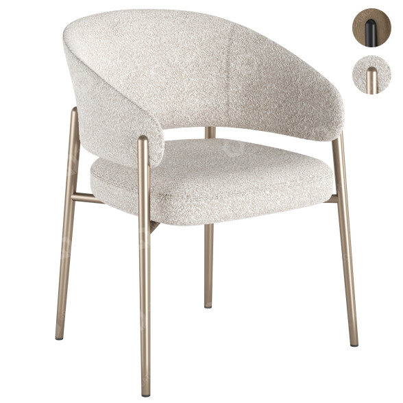 Stuhl Giulio Marelli Linda 3D-Modell