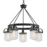 Kronleuchter Georgetown 5 - Light Dimmable Wagon Wheel by Sand & Stable - SH.X