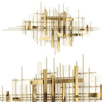 Hängende Dekoration 3D Abstract
