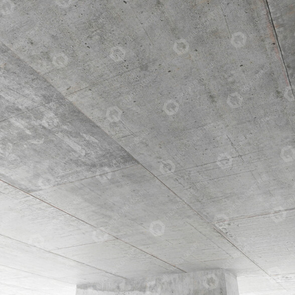 Sufit betonowy Gray model 3D
