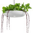 Lámpara colgante Light Makers Indrid Decorative Plants White - Diorart