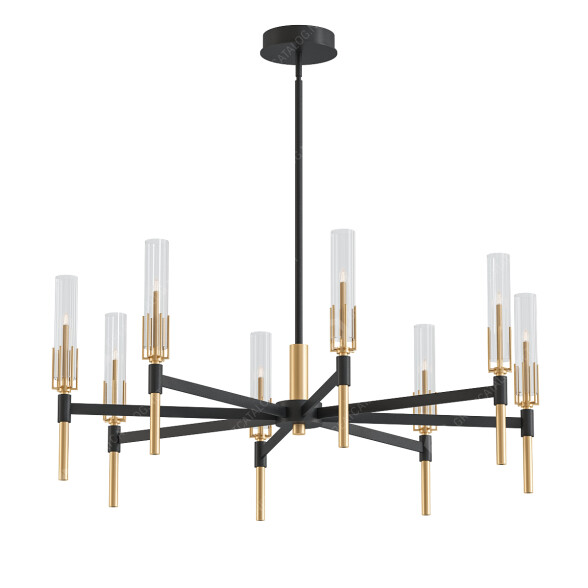 Kronleuchter Maxim Lighting Flambeau 3D-Modell