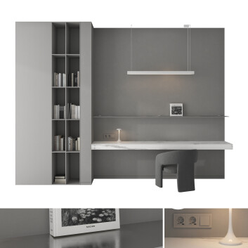 Espacio de trabajo Conjunto 04 Modelo 3D