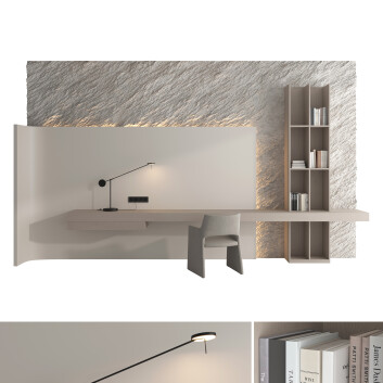 Espacio de trabajo Set 06 Modelo 3D