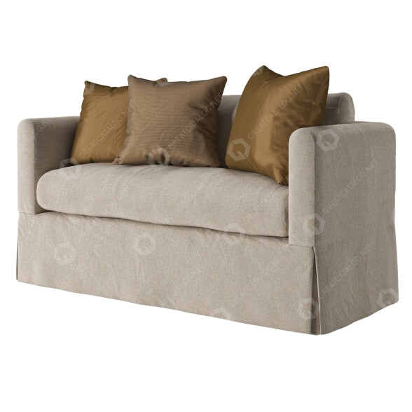 Sofa Saladino Cape 3D-Modell