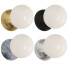 Wandleuchte Simone & Marcel Eklipso Marble Brass - Diorart