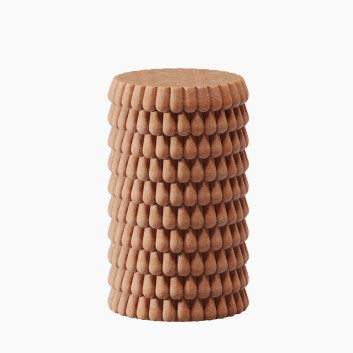 Kaffeetisch  Iwan Pol Furry Pillar Orange 3D-Modell