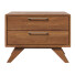 Table de chevet VIG Furniture Nova Domus Soria Modern Walnut - 3drj