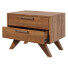 Table de chevet VIG Furniture Nova Domus Soria Modern Walnut - 3drj