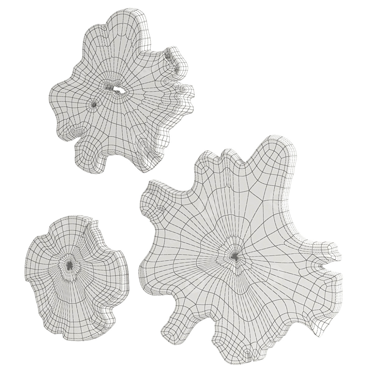 Decor Uttermost Kalani Wood Panel 3D model GreatCatalog 42004