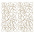 Decoración de pared Uttermost In the Loop Metal Panels S2 - 3drj