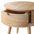 Stolik nocny Mia Round Nightstand Oak by Unico - RJ living - 3drj