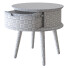 Stolik nocny Mia Round Nightstand Oak by Unico - RJ living - 3drj