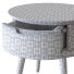 Stolik nocny Mia Round Nightstand Oak by Unico - RJ living - 3drj