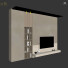TV-Hängeelemente und Dekoration Set 50 - Rakochi Design