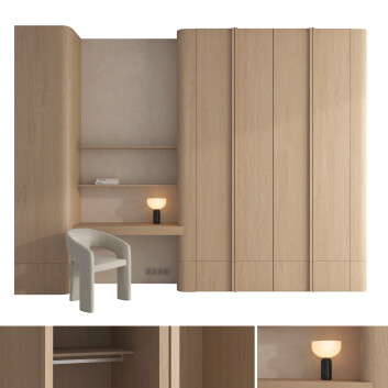 Espacio de trabajo Set 06 Modelo 3D