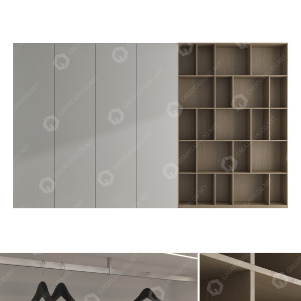Szafa Set 07 model 3D