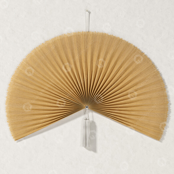 Настінний декор Urban Outfitters Palmera Fan Headboard 3D модель