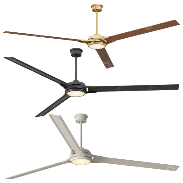 LED-Deckenventilator Rejuvenation Condor 3D-Modell