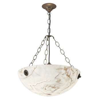 Підвісний світильник Early 20th Century Alabaster 3D модель