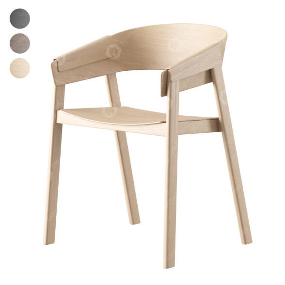 Chaises Muuto Cover modèle 3D