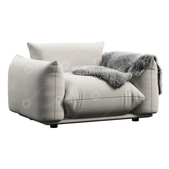 Armchair Arflex Marenco 3D model