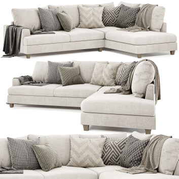 Canapé  Hamilton 5 Seat Modèle 3D