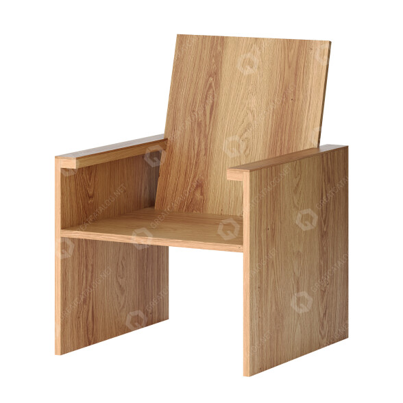 Stuhl 1stDibs Tranquil by Bahk Jong Sun 3D-Modell