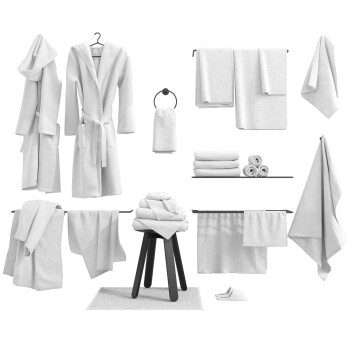 Декор Zara Home Bathroom Accessories Set 01 3D модель