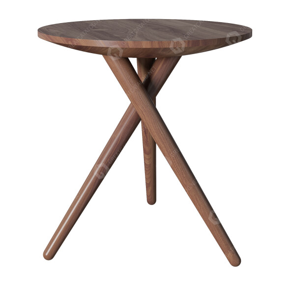 Mesa de centro Thonet 1025 by James Van Vossel Modelo 3D