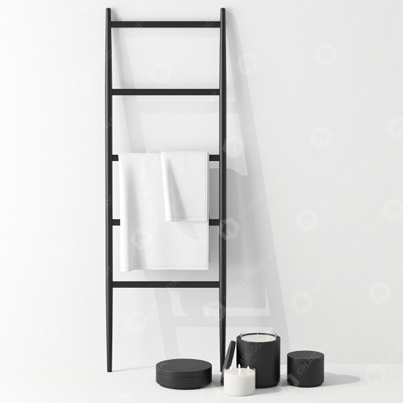 Рушникосушка Zara Home Decorative Set 02 3D модель