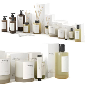 Декор Zara Home Spray and Soaps Set 01 3D модель