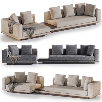 Диван Minotti Horizonte 3D модель